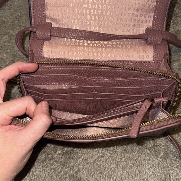 Kate Spade Leather Cross Body Purse - Picture 6 of 8